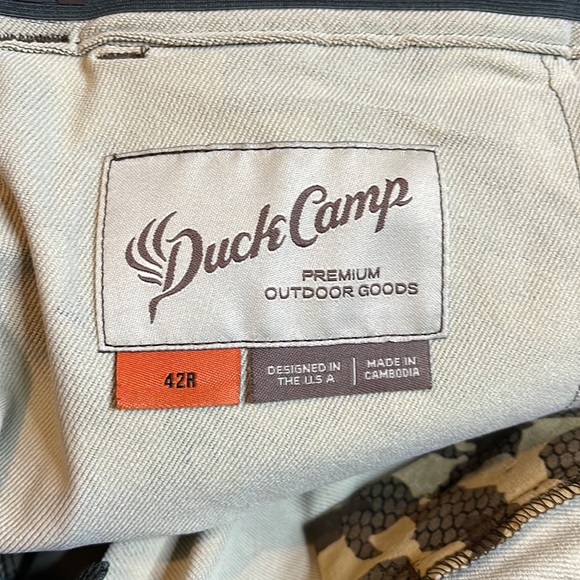 Duck Camp Wind and Water Resistant Vantage Pants Men's Size 42R NWOT - Picture 10 of 10